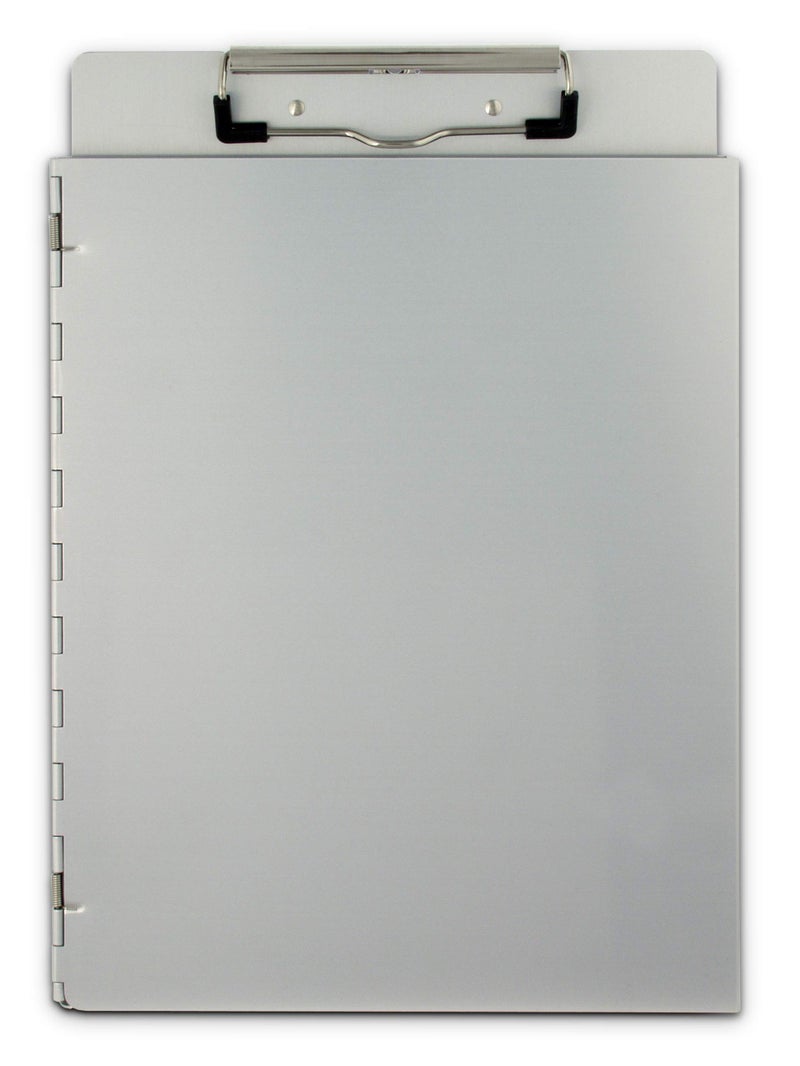 Saunders Recycled Aluminum Portfolio Clipboard â€“ Letter Size File Holder with Privacy Cover. School Supplies - Image 1